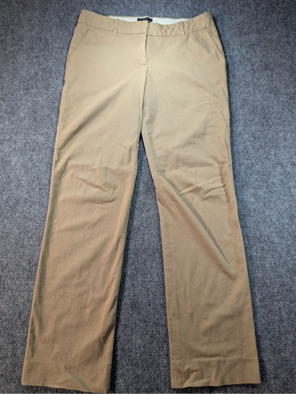 J.Crew Favorite Fit Women's Size 6 Tan Trousers Slacks Business Casual Office